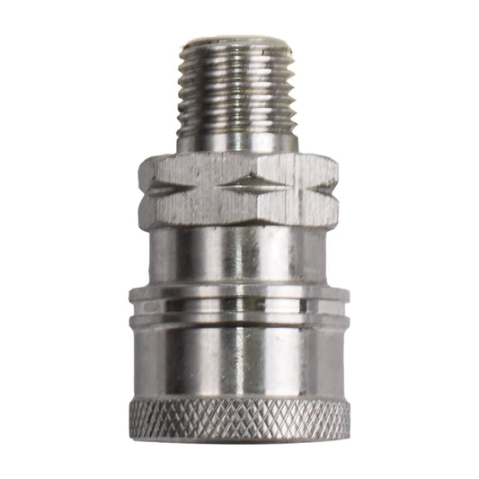 85.300.152S, 85300152S Coupler, 1/2"Qc Mnpt Ss – BE Power