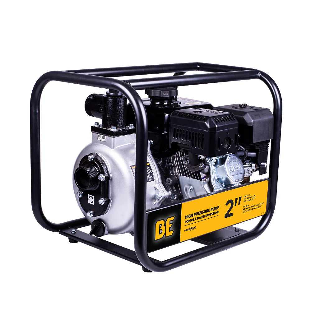 HP-2070R, HP2070R Water Pump 2" 225Cc 126Gpm – BE Power