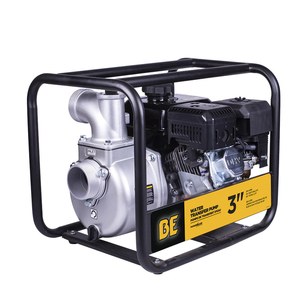 WP-3070S Water Pump 3" 225Cc for BE Power Equipment WP3070S