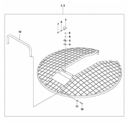 BG Combi Protective Frame Assembly Parts