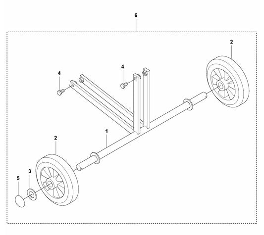 BG 245 Transport Device Assembly Parts