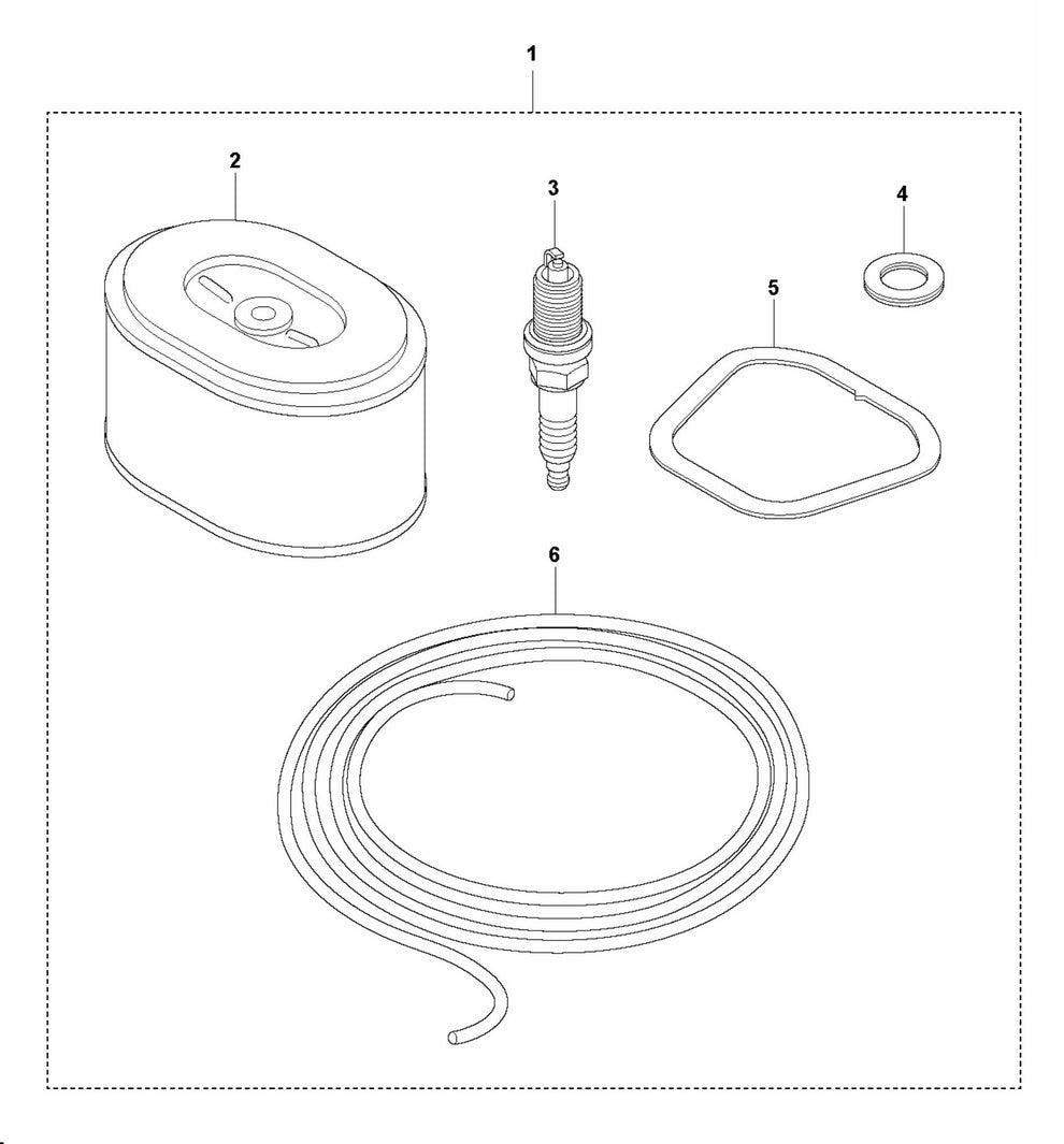 BG 245 Service Kit-Honda GX 120 Assembly Parts