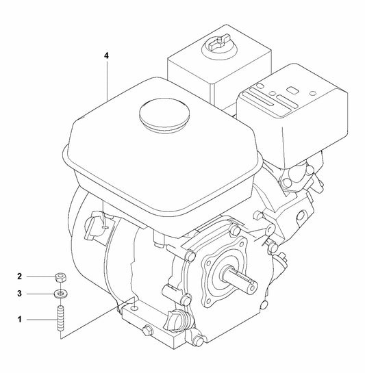 BG 245 Engine Assembly Parts