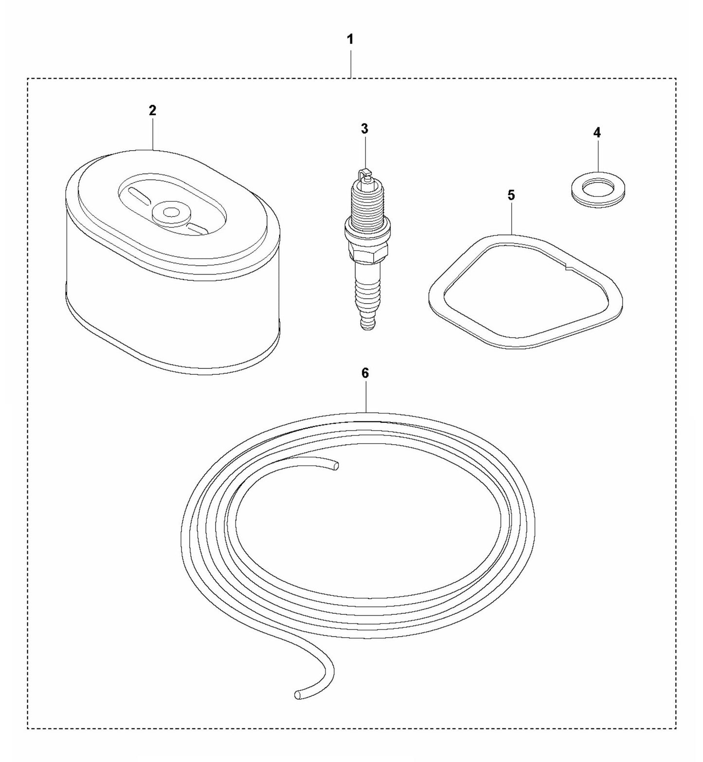BG 375 Service Kit-Honda GX 270 Assembly Parts