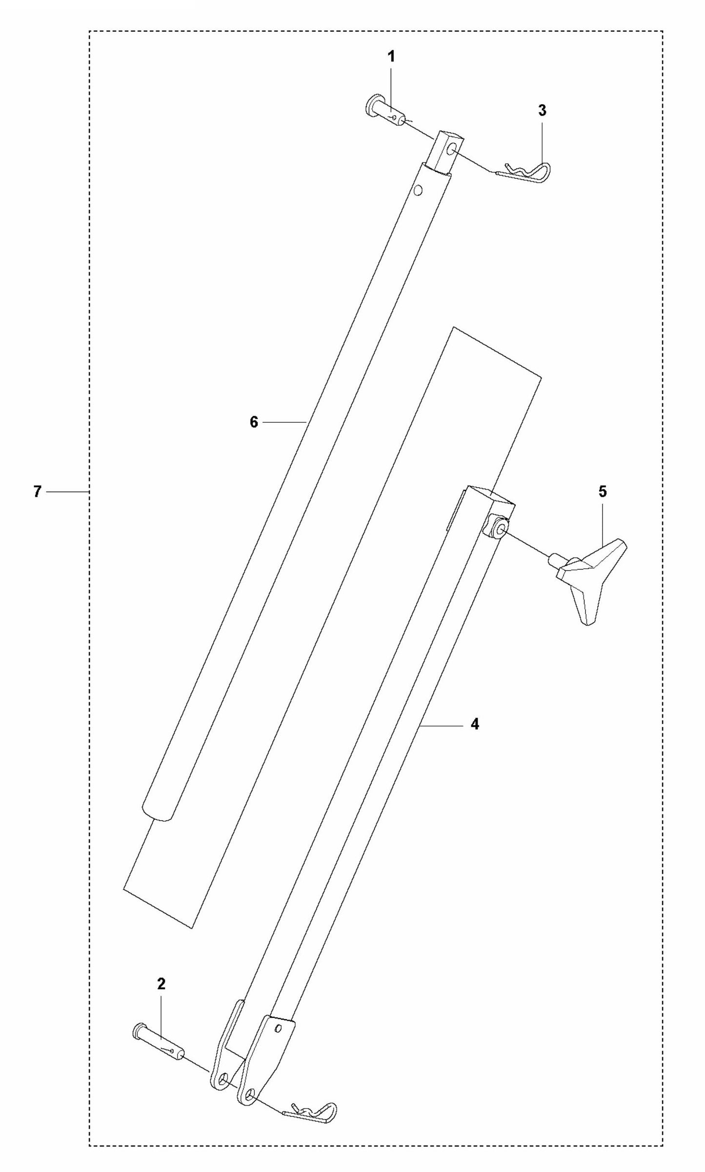 BG 375 Shoulder Assembly Parts