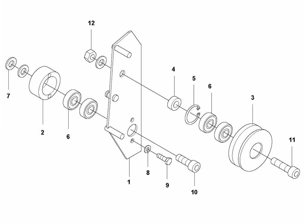 BG 375 Clutch Assembly Parts