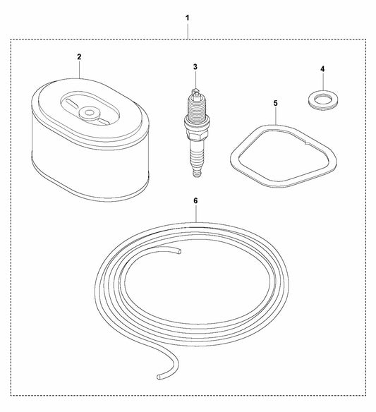 BG 475 Service Kit- Honda GX 270 Assembly Parts