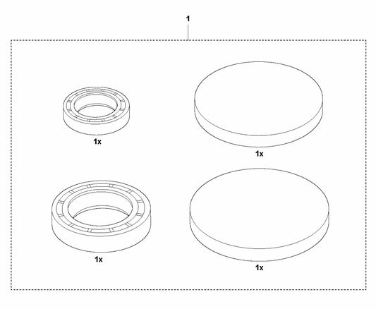 BG 475 Gearbox Seal Kit Assembly Parts