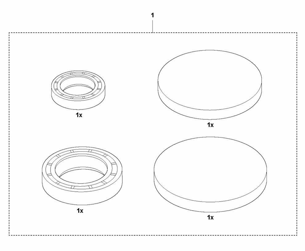 BG 475 Gearbox Seal Kit Assembly Parts