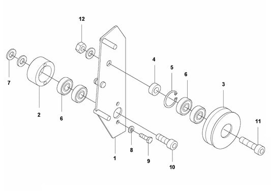 BG 475 Clutch Assembly Parts