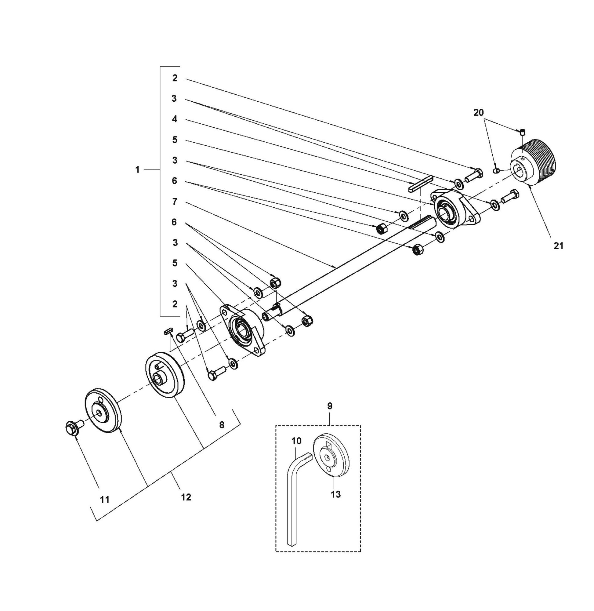 Blade Arm Parts For FS400 LV S By Husqvarna