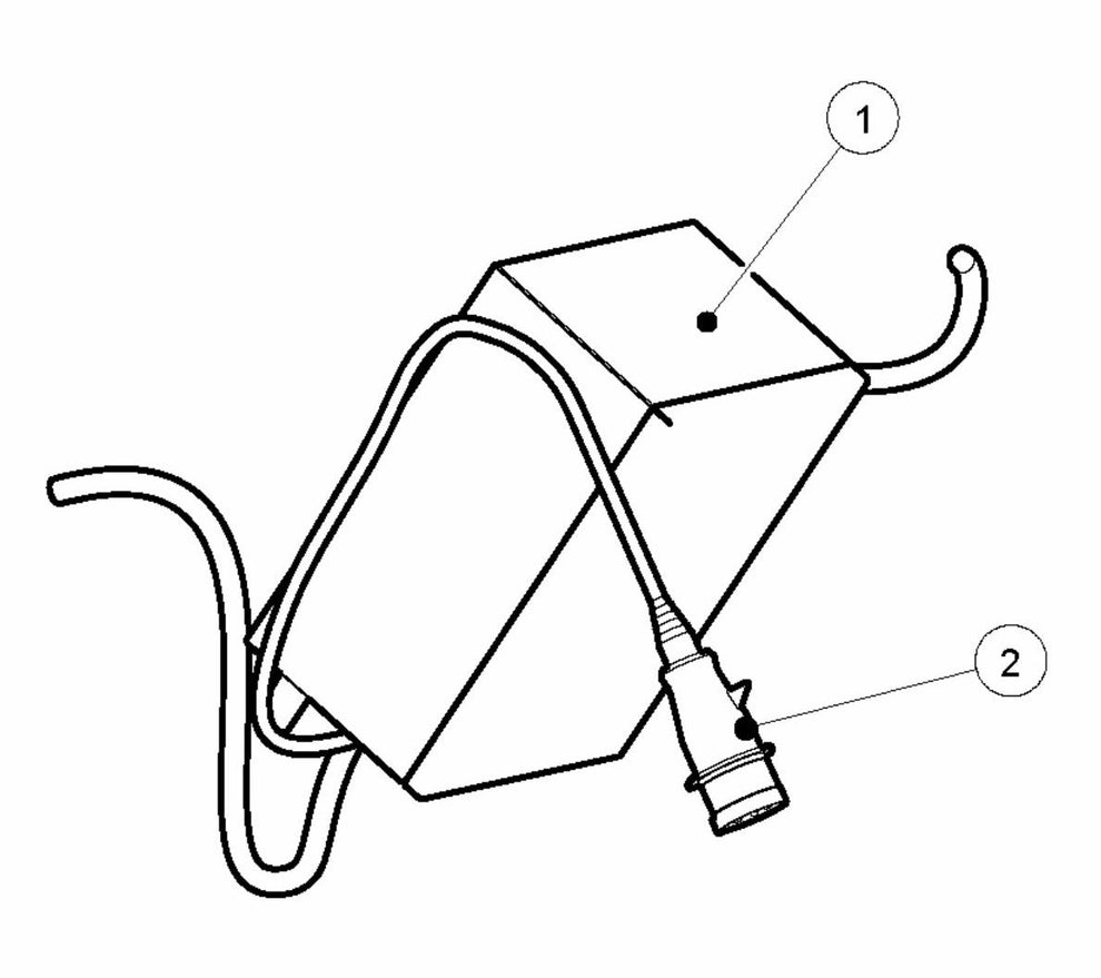 BMC 335 Electric Box Assembly Parts by Husqvarna