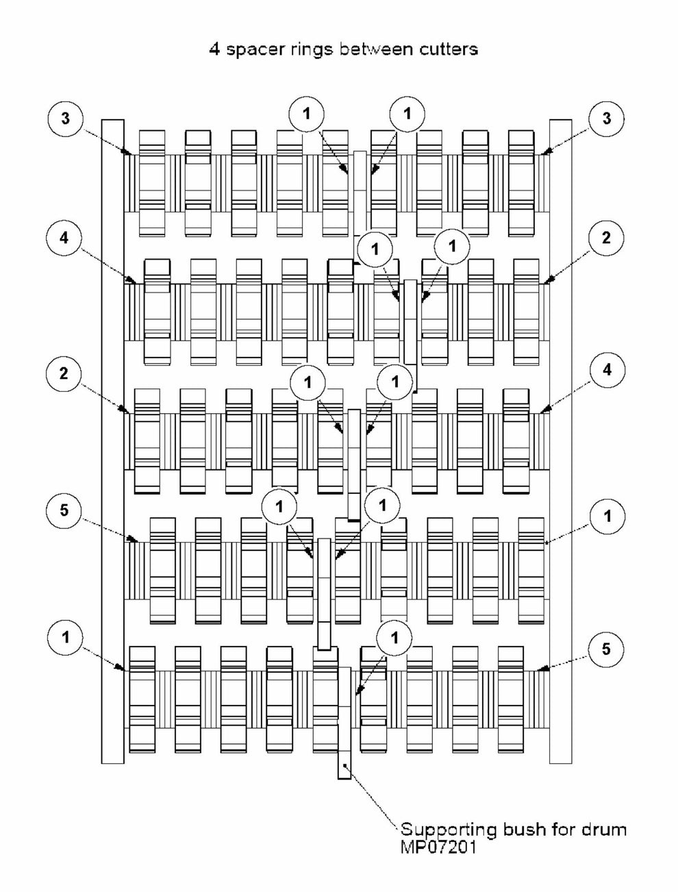 BMC 335 Assembly Plan-MPD335-522L29S Assembly Parts by Husqvarna