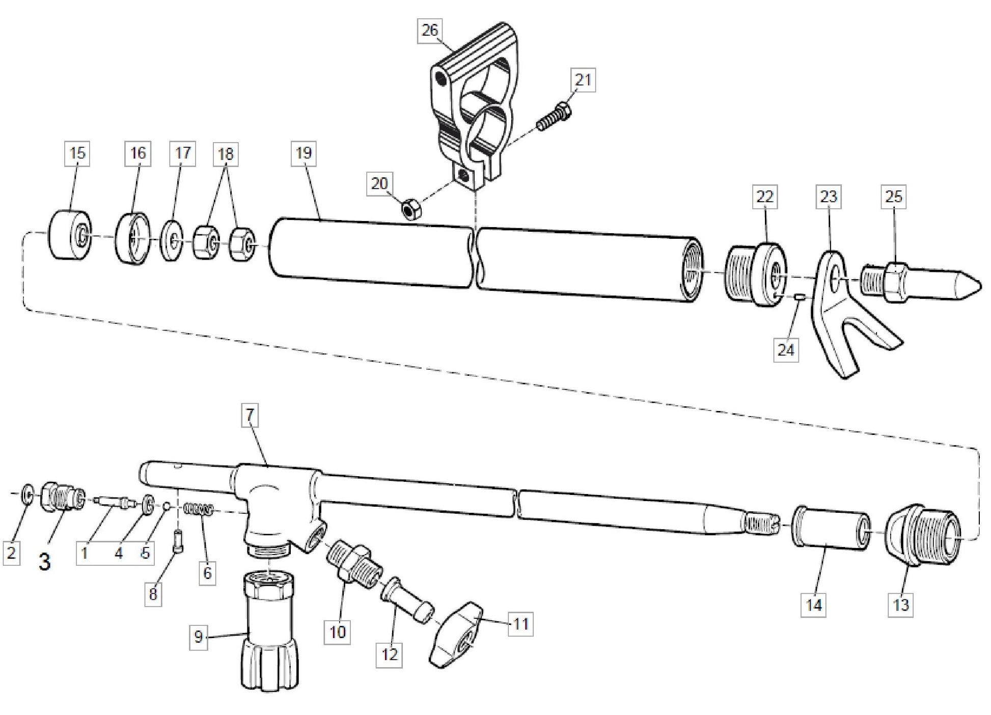 BMK62S Pusher Leg