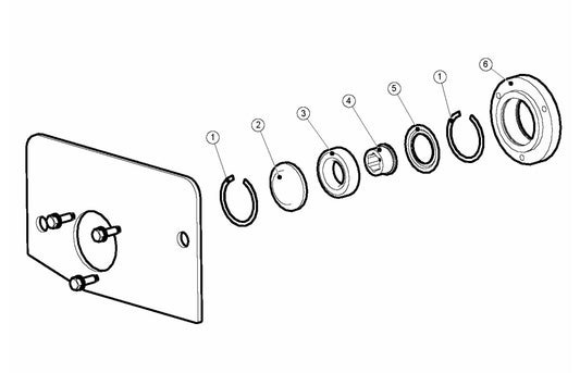 BMP 215 Bearing Unit RH Assembly Parts