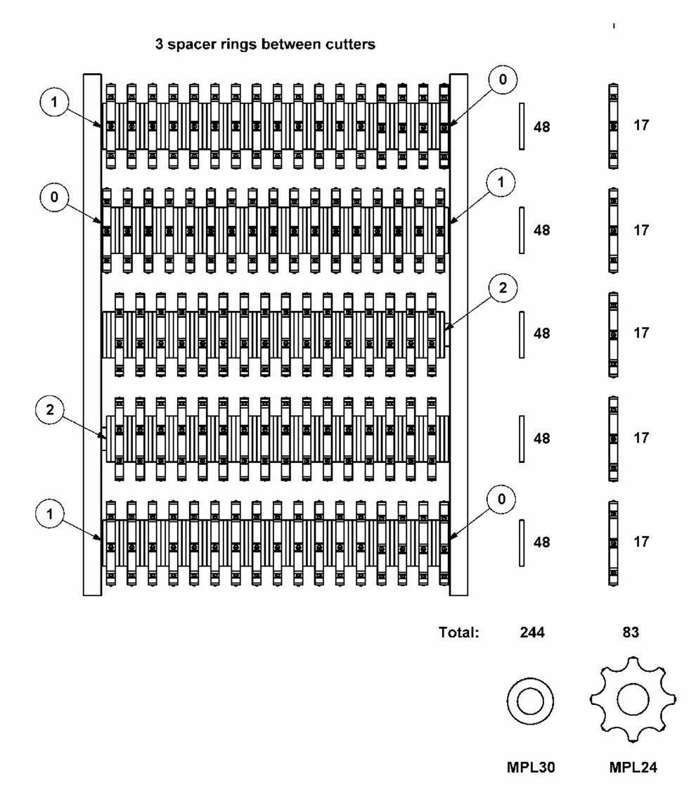 BMP 335 Assembly Plan-MPD335-522L4S Assembly Parts by Husqvarna