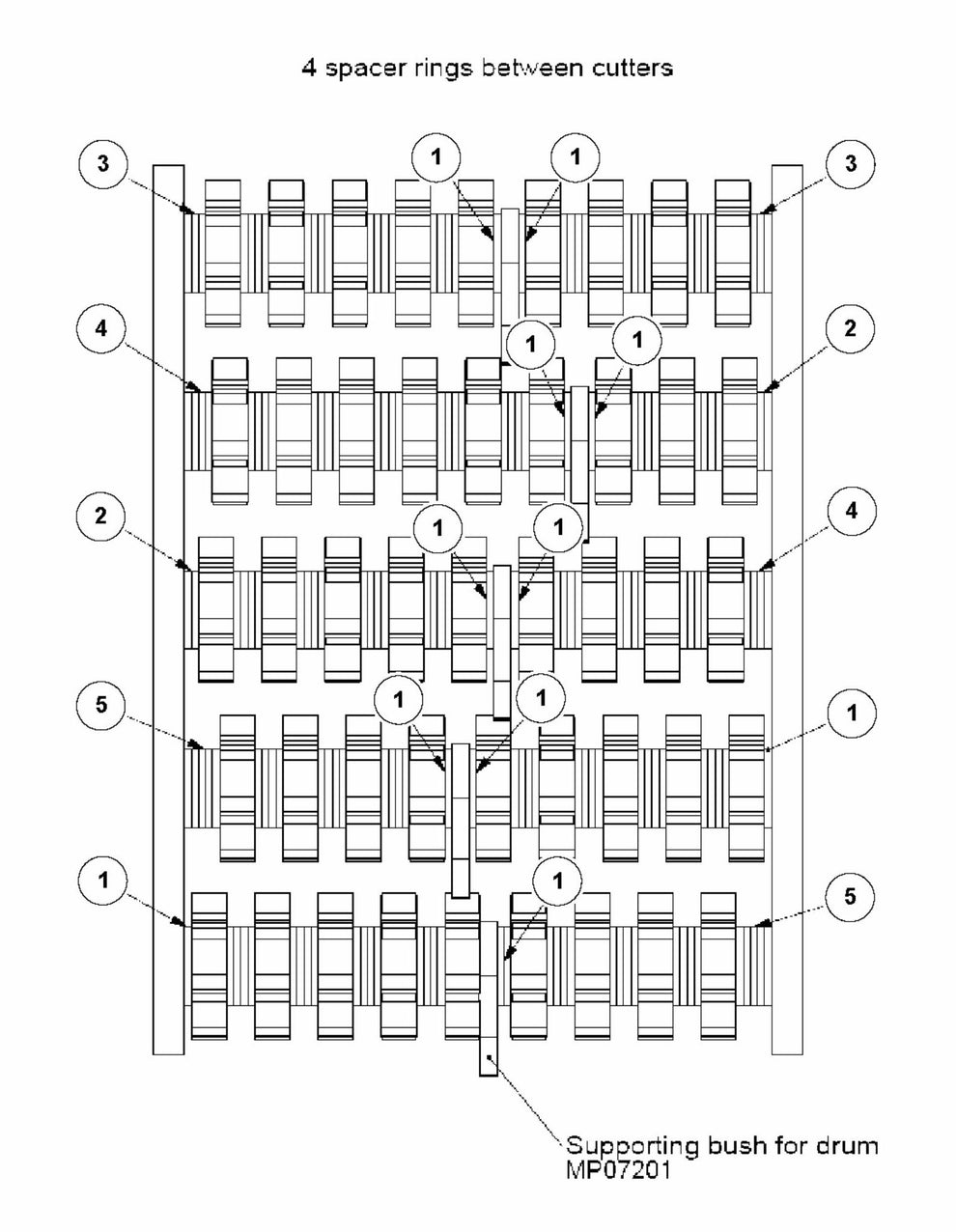 BMP 335 Assembly Plan-MPD335-522L29S Assembly Parts by Husqvarna