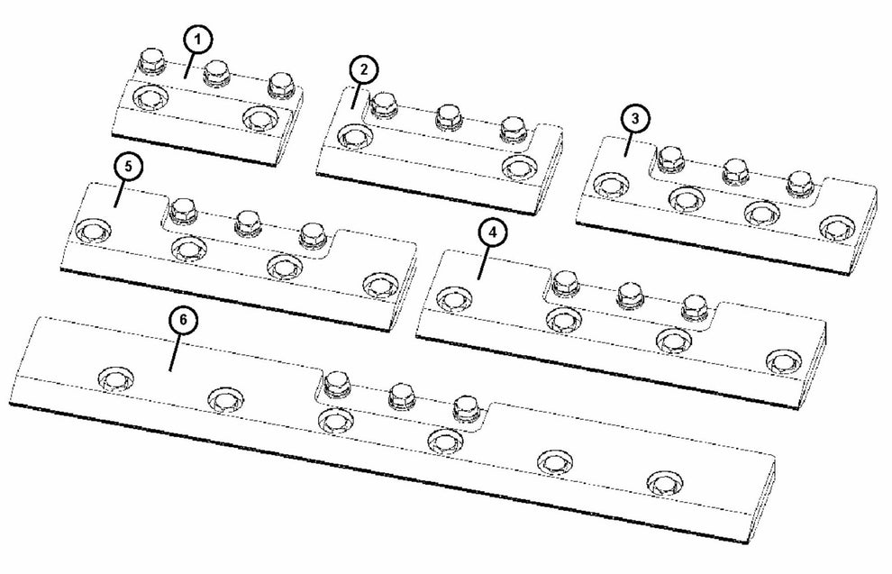 BMS 280P Blade Holders Assembly Parts By Husqvarna