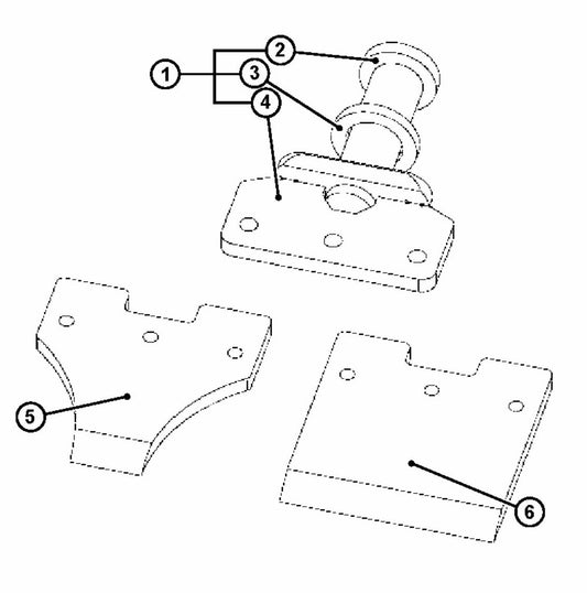 BMS 280P Chisels and Bucket Assembly Parts By Husqvarna