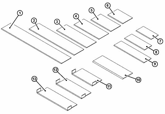 BMS 280P Blade Assembly Parts By Husqvarna