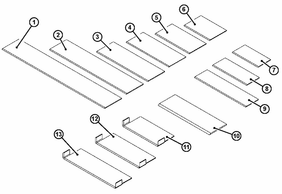 BMS 280P Blade Assembly Parts By Husqvarna
