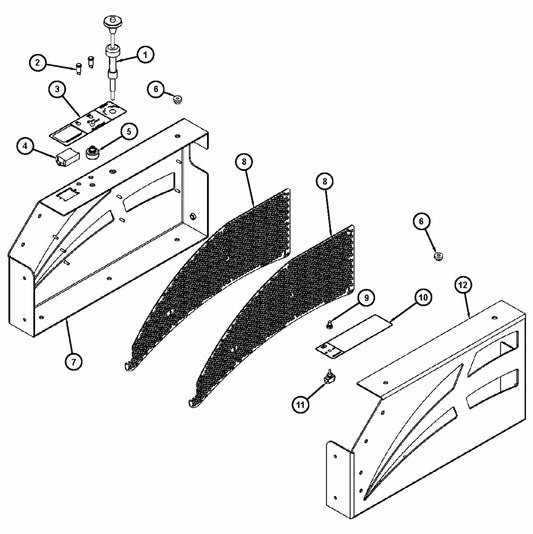 BMS 280P Panel Assembly Parts By Husqvarna