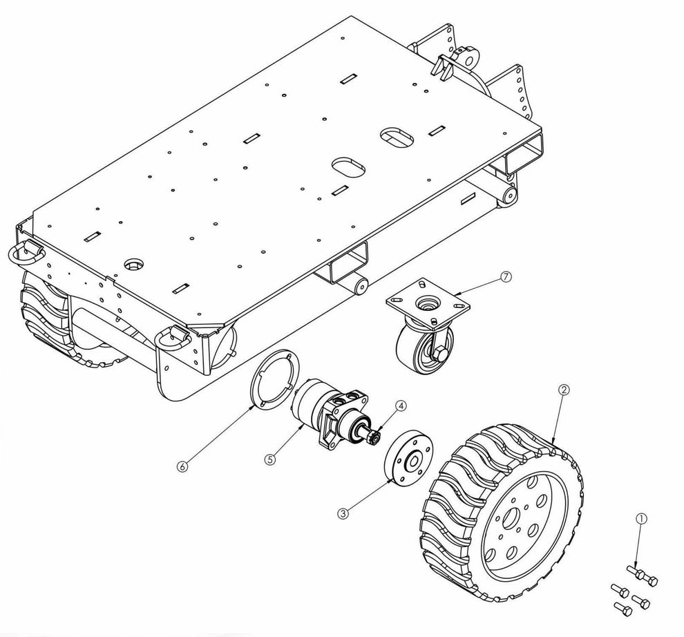 BMS-280LP Assembly Parts-7 by Husqvarna