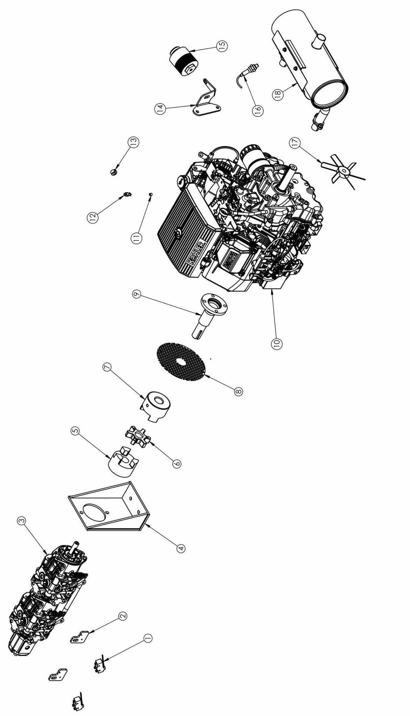 BMS-280LP Assembly Parts-5 by Husqvarna