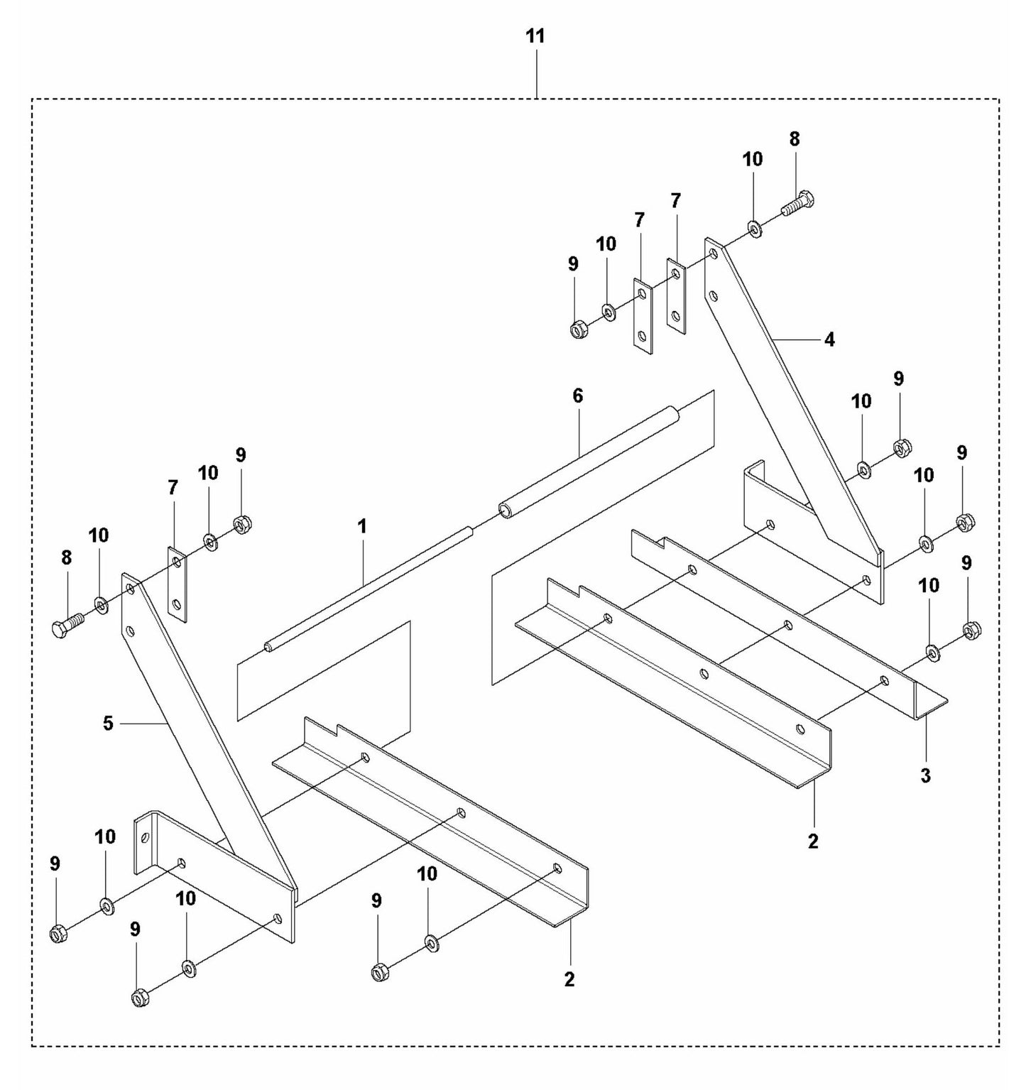 BT 90 Pneumatic Extension Assembly Parts