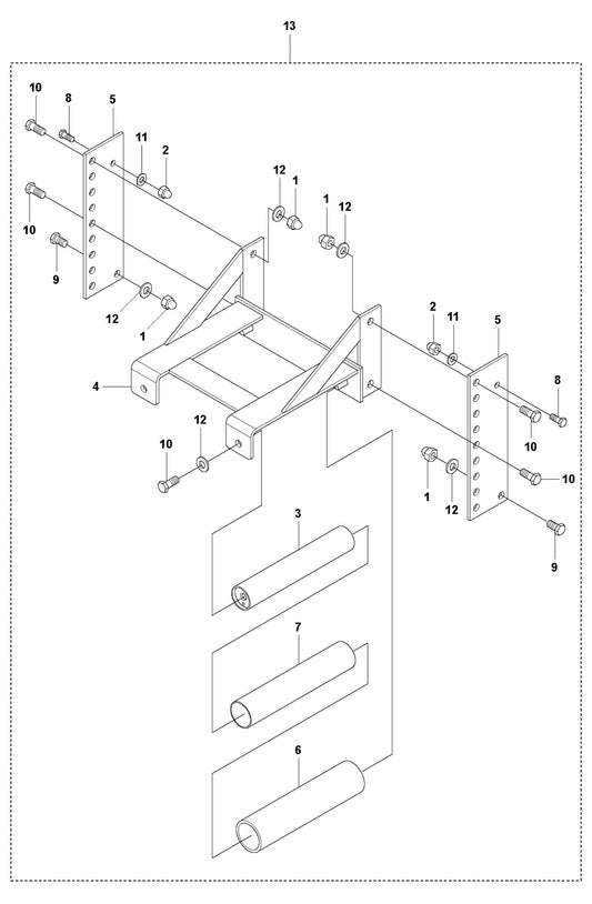 BT 90P Extension Assembly Parts