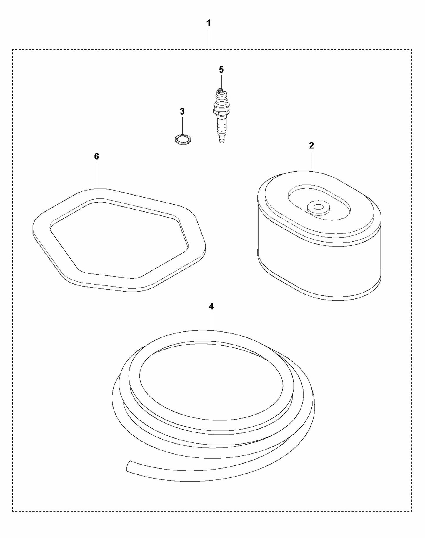 BT 90P Service Kit-Honda GX 270 Assembly Parts