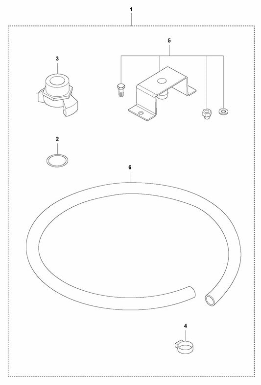 BT 90P Drive Unit Service Kit-Pneumatic Assembly Parts