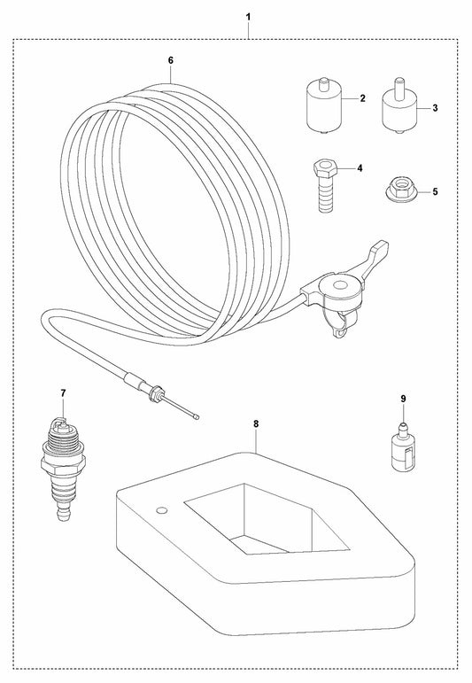 BV 30 Maintenance Kit Assembly Parts