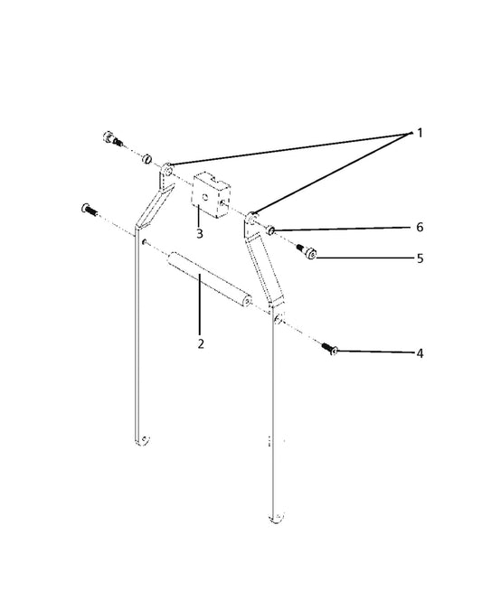 Back Support Parts for DS 160 By Husqvarna