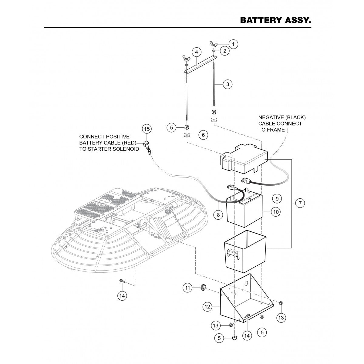 HHNG4 HHNG5 Battery Assembly