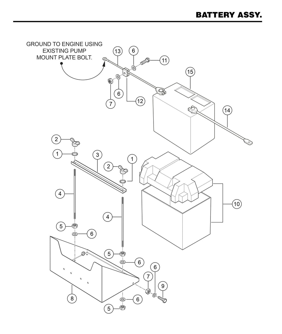 STXD6I Battery Assembly