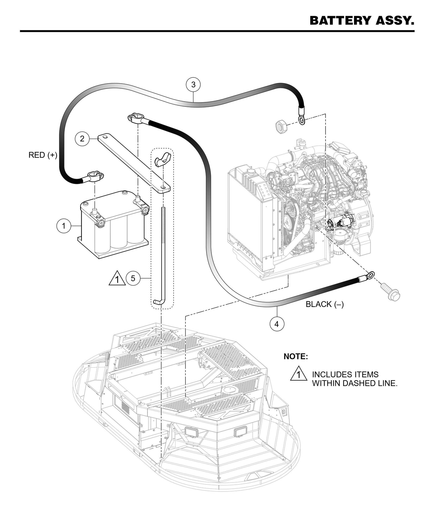 STXDF Battery Assembly