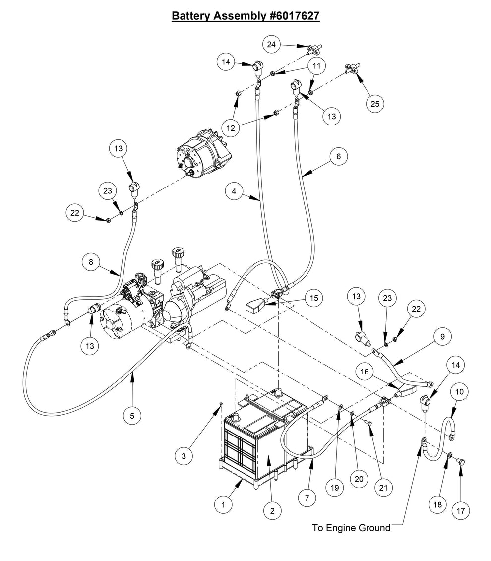 CC7574DD Battery Assembly