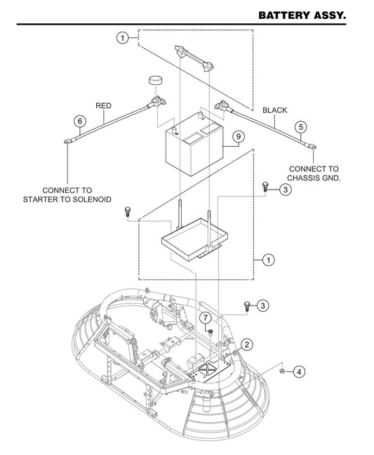 STX6H Battery Assembly