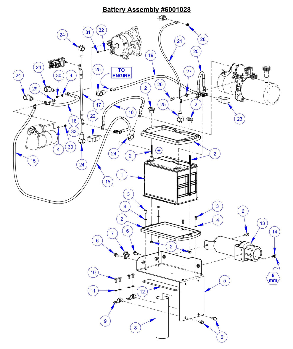 CC5049 Battery Assembly