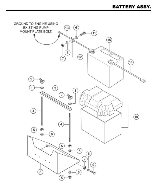 HTXD6I Battery Assembly