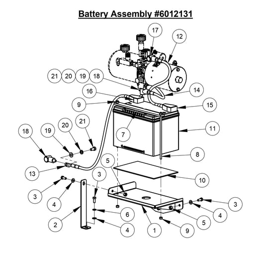 CC3700E Battery Assembly