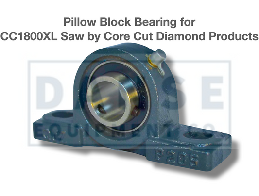 2500013 1&quot; Pillow Block Bearing for CC1800XL and CG-1 Mini Groover  Core Cut by Diamond Products