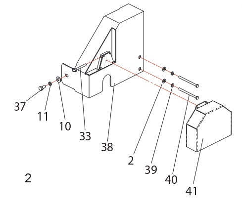 CC1200 Belt Guard Assembly