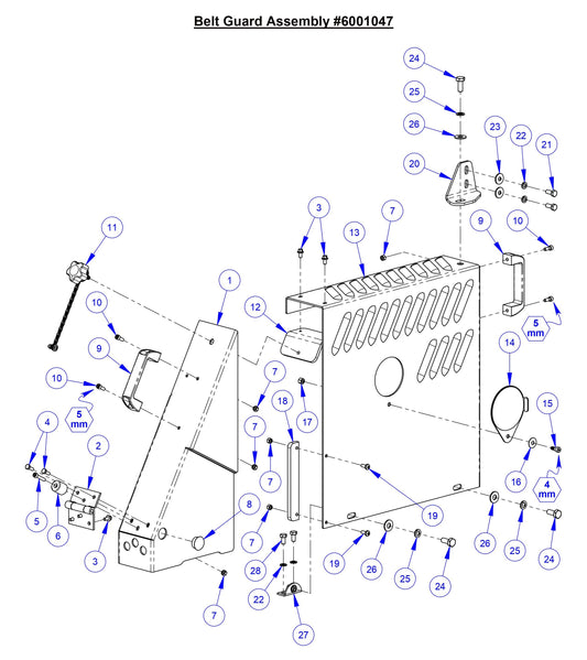 CC5049 Belt Guard Assembly
