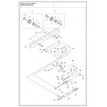 Blade Guard Guide Parts For WS 482 HF By Husqvarna