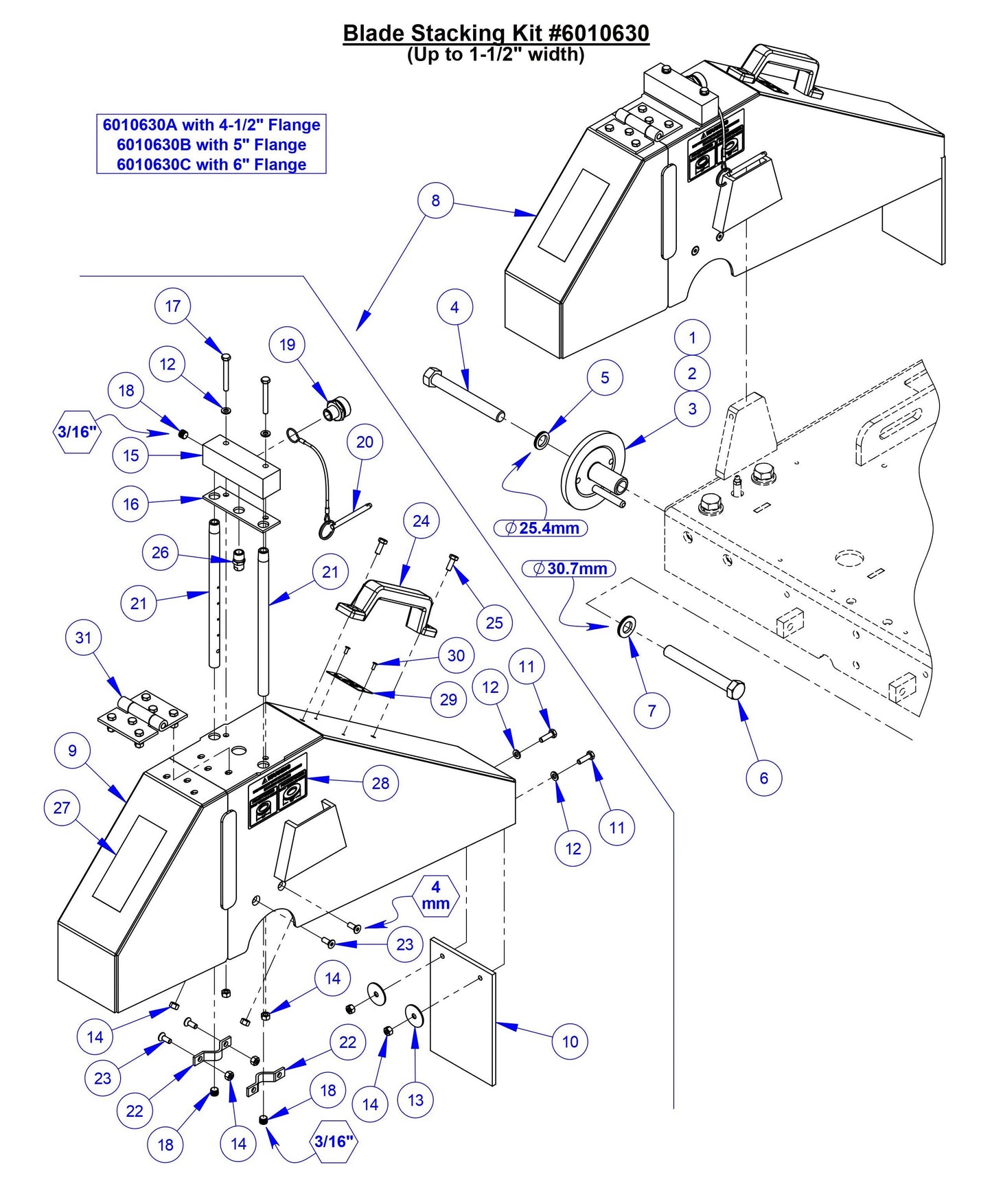 CC5049 Blade Stacking Kit