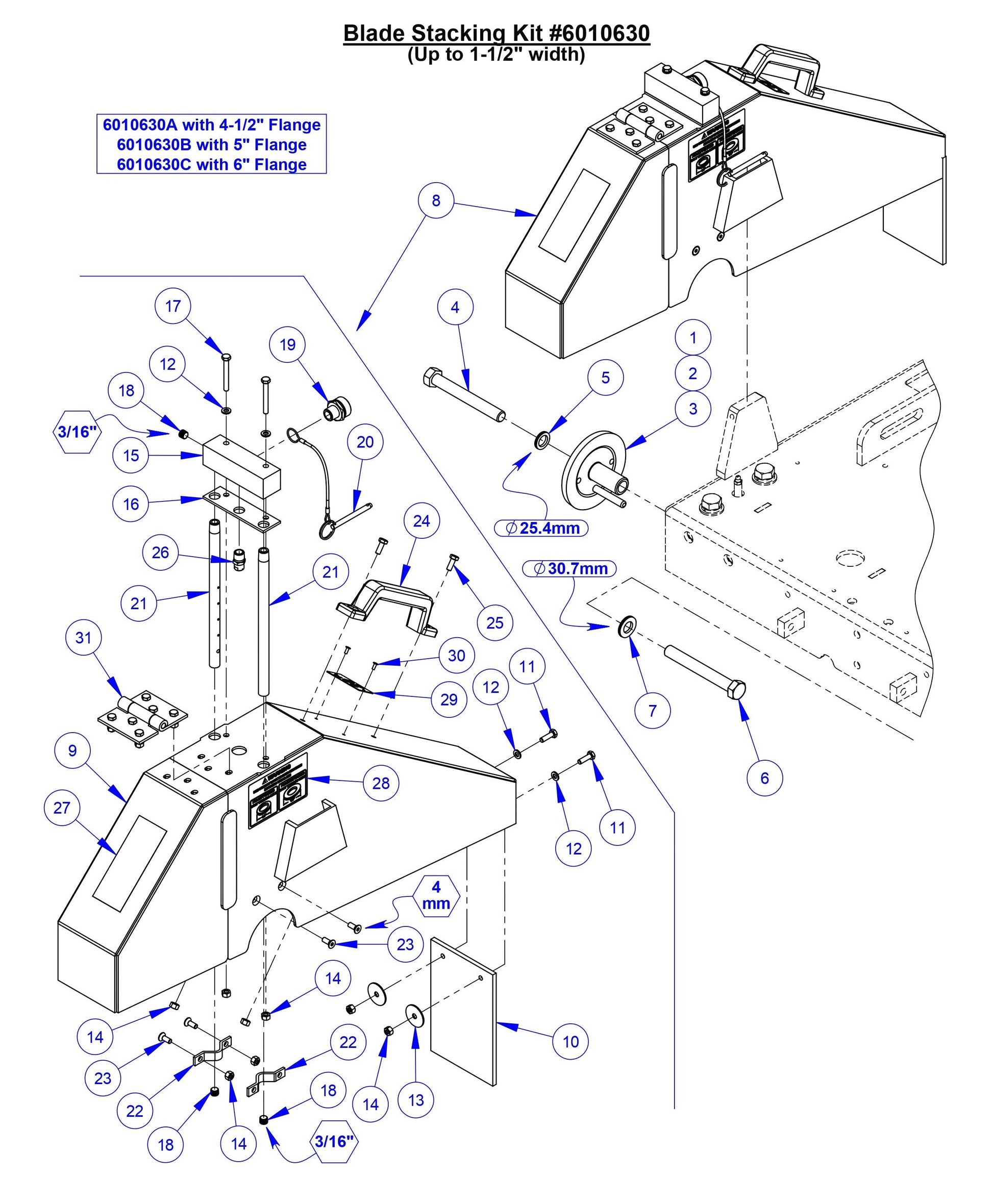 CC5049 Blade Stacking Kit