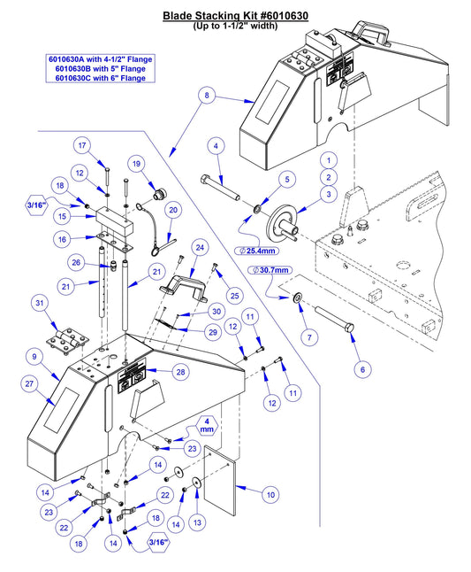 CC5049 Blade Stacking Kit