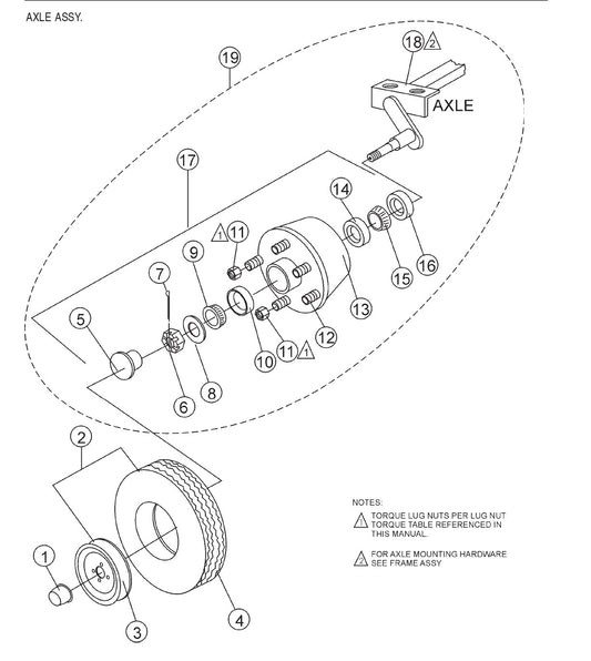 C-30HDG PUMP — Axle Assembly Parts By Multiquip